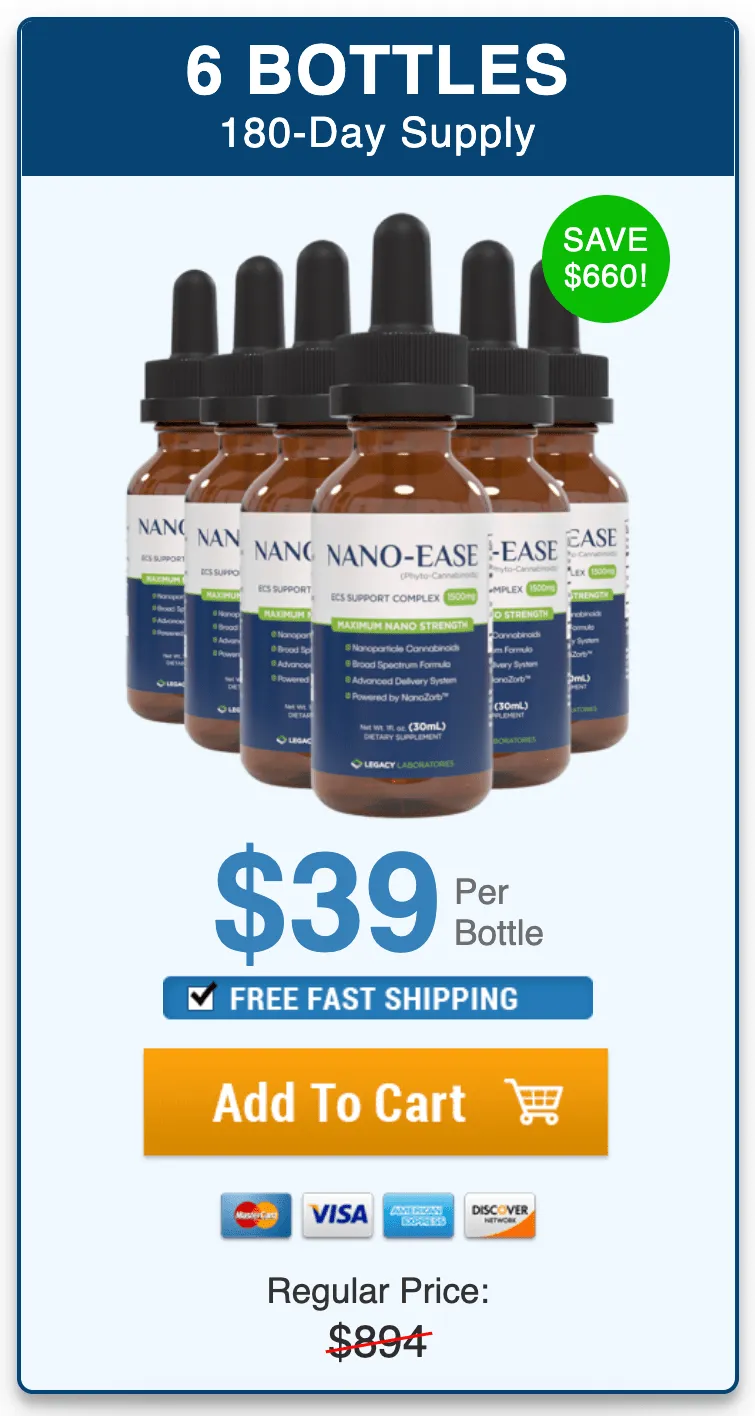 nano ease 6 bottles price